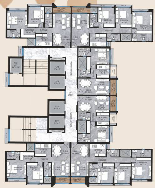  saraswati-square Saraswati Square Cluster Plan