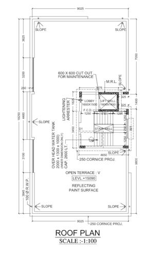  newtown-apartments Roof Floor Cluster Plan