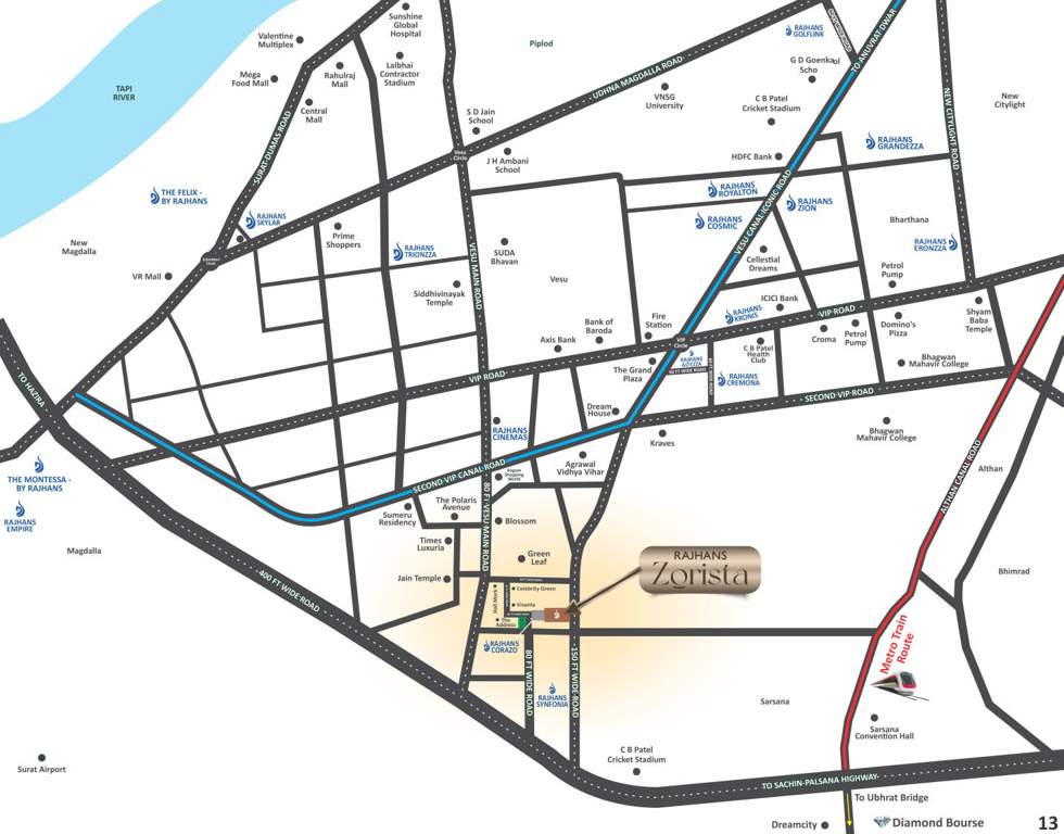  zorista Location Plan