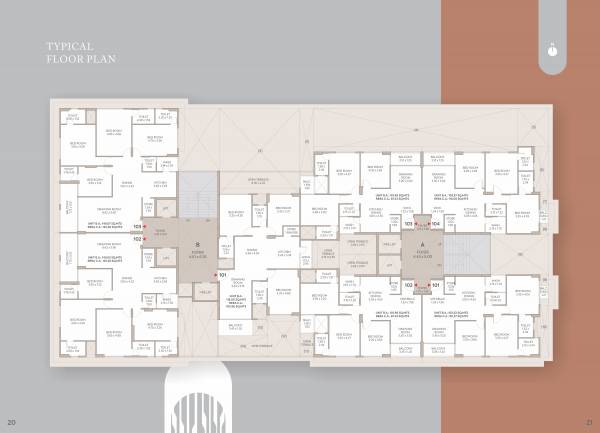  the-orchard Block A And B Cluster Plan for Typical Floor