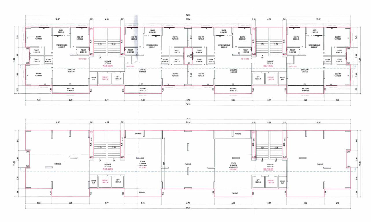  amaya Cluster Plan For 12th Floor A And E
