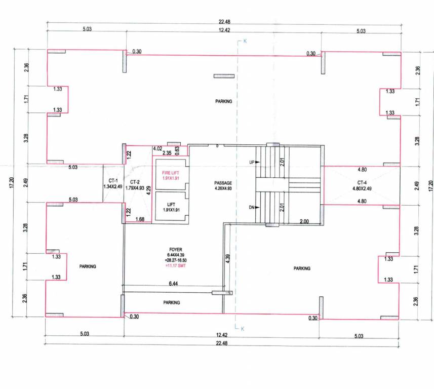 amaya Cluster Plan For Ground Floor Tower K And P