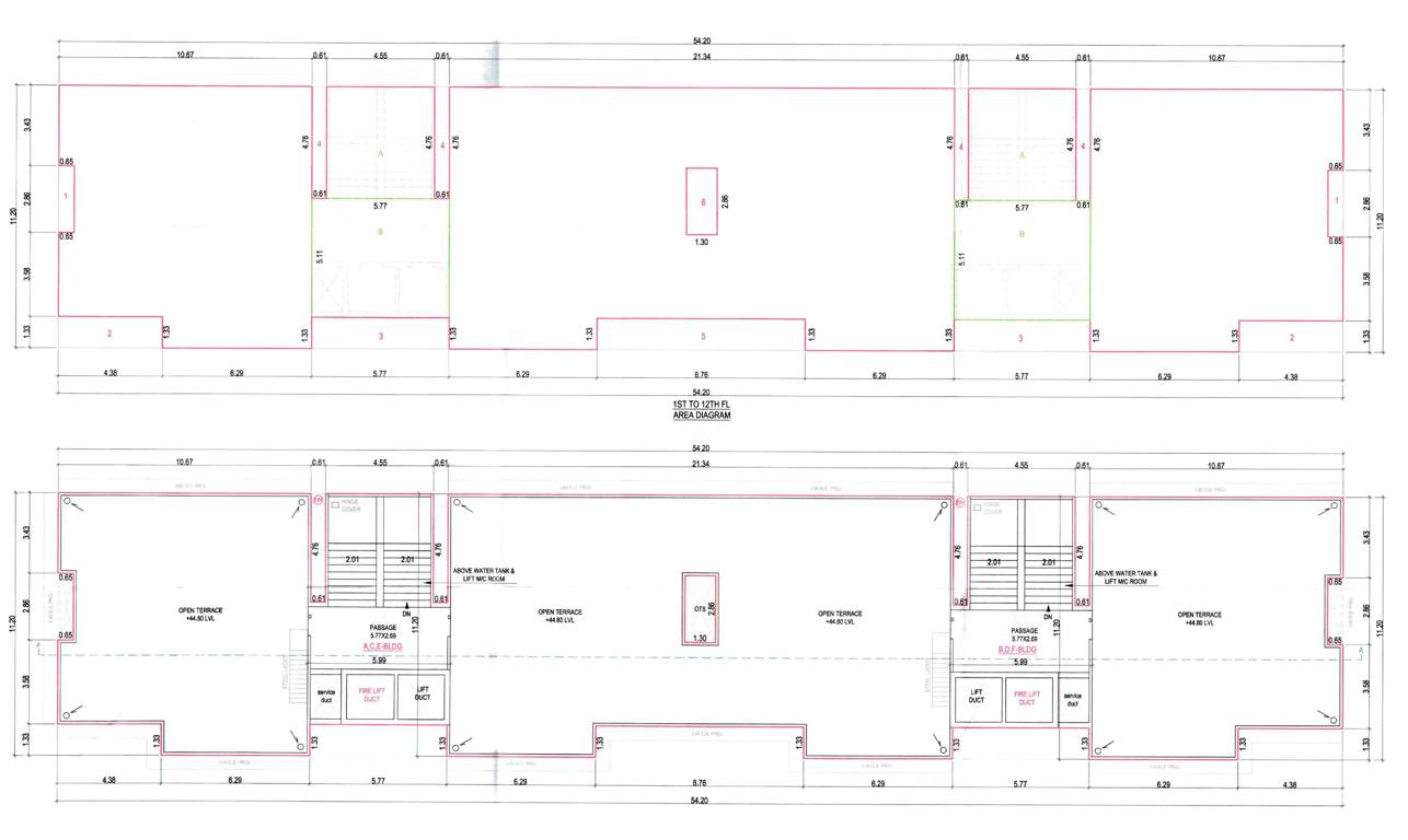  amaya Cluster Plan For Terrace Floor A And F