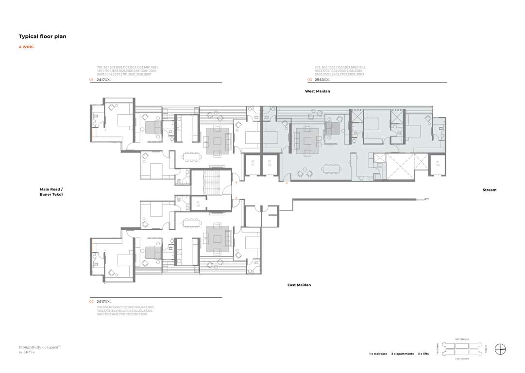  5 maidan 5 Maidan Cluster Plan