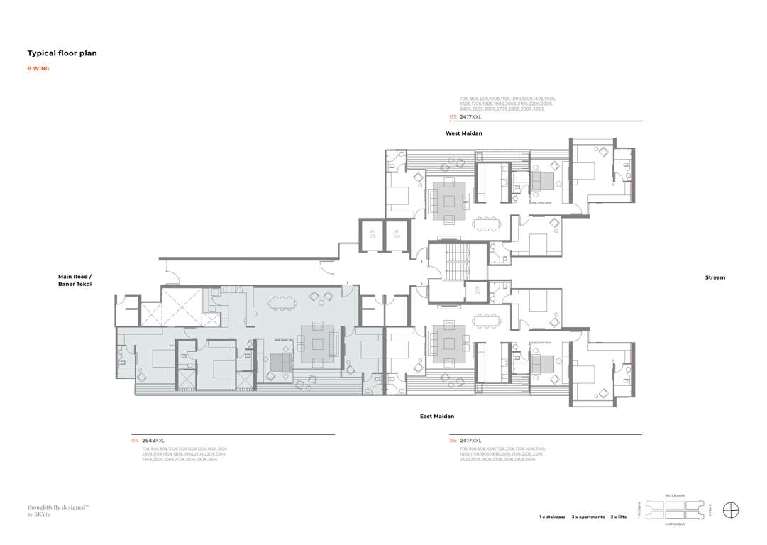  5 maidan 5 Maidan Cluster Plan