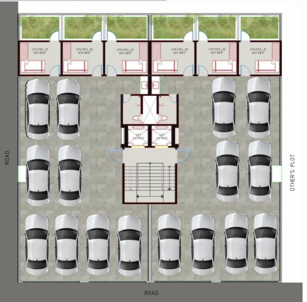  exclusive-floors Exclusive Floors Cluster Plan For Ground Floor