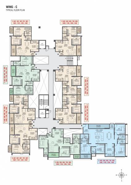  yashada-windsong Building B Cluster Plan