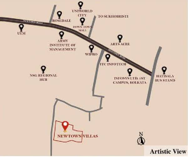  newtown-villas-phase-2 Location Plan