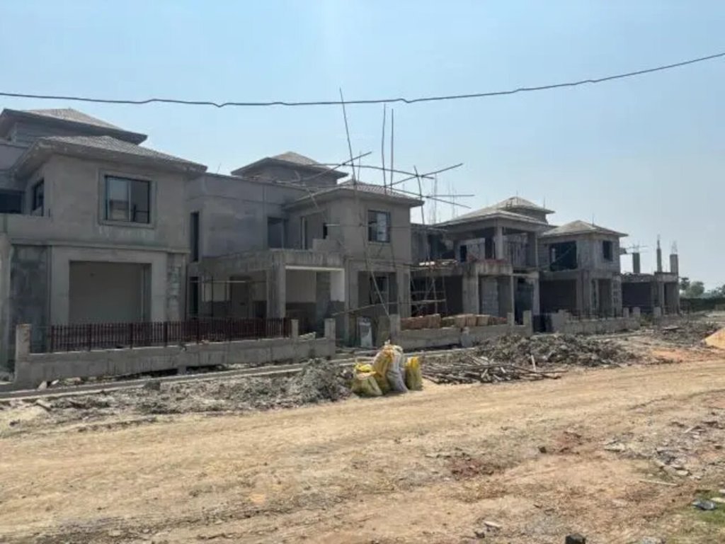  newtown villas Tower 1 Construction Status March 25