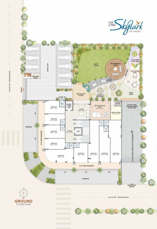  the skylark Layout Plan