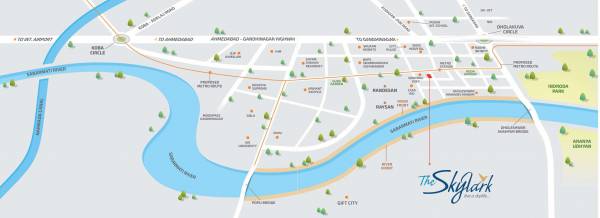  the-skylark Location Plan