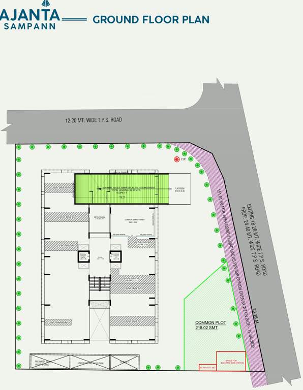  ajanta sampann Ajanta Sampann Ground Cluster Plan