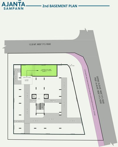  ajanta-sampann Ajanta Sampann Second Basement Cluster Plan