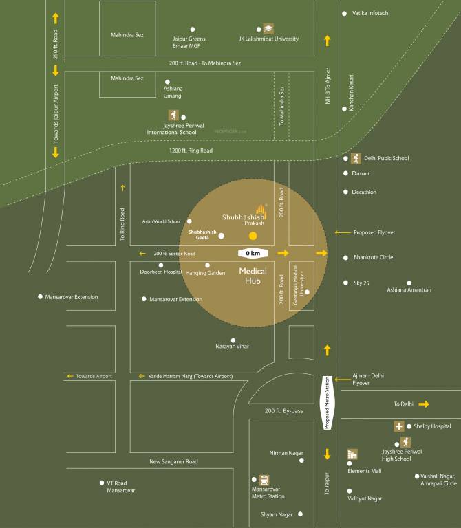  prakash phase i Location Plan