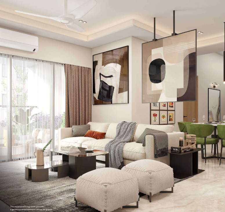  prakash phase i Living Area