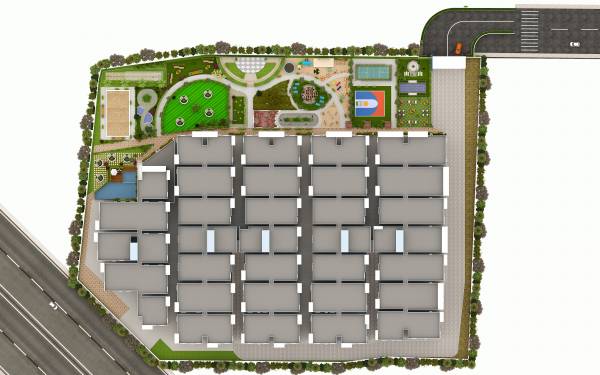  sree-urban-orchids Layout Plan