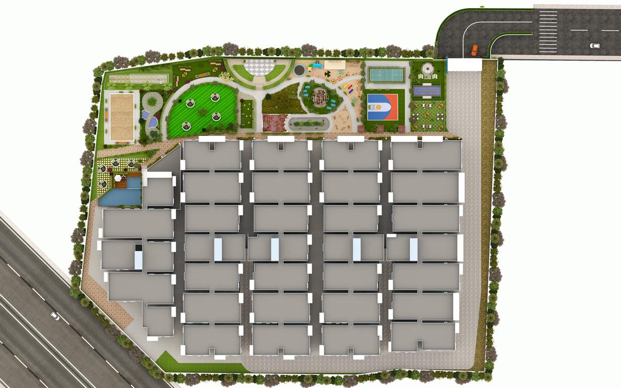  sree urban orchids Layout Plan