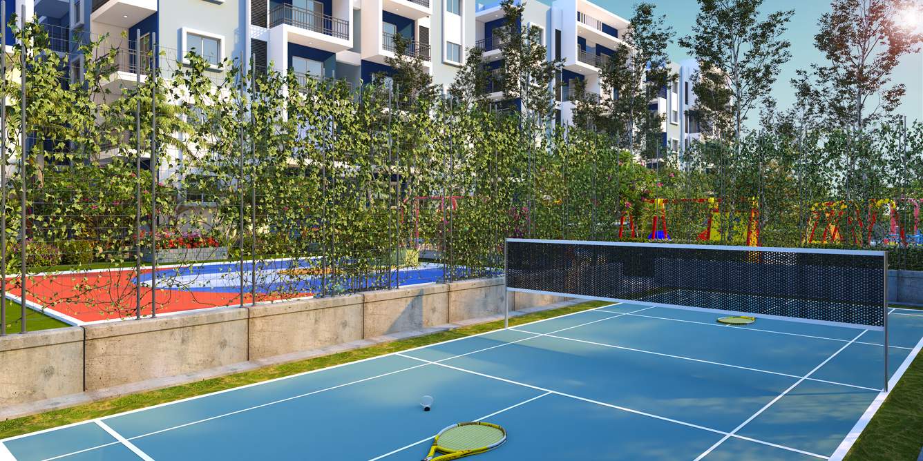  sree urban orchids Badminton Court