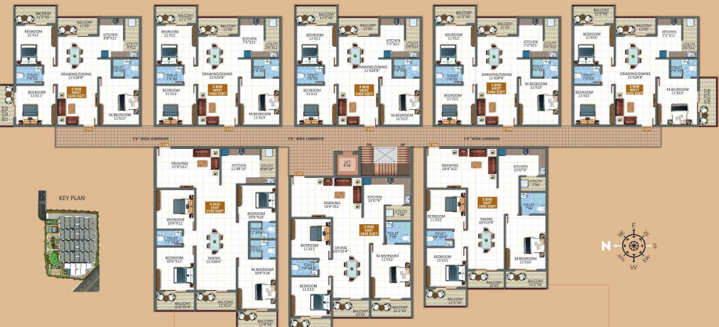  urban orchids phase ii Block C Cluster Plan