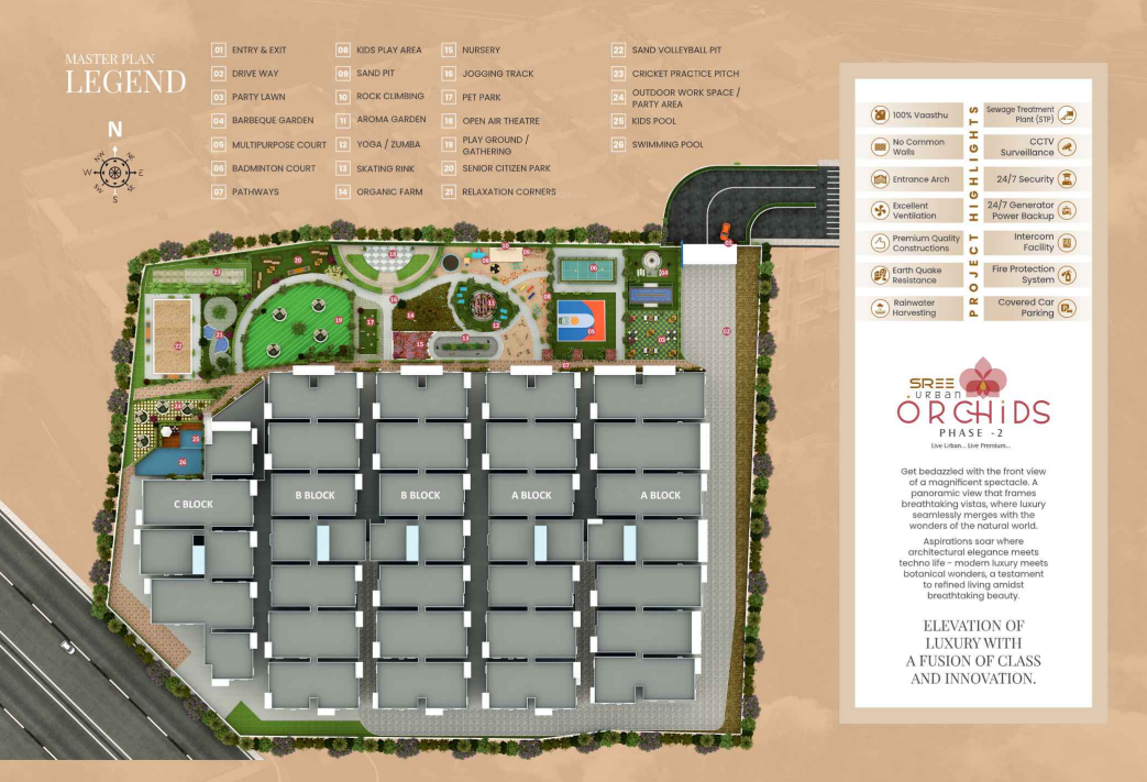  urban orchids phase ii Master Plan