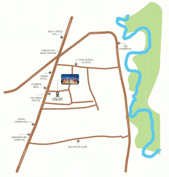  park-view-residency Location Plan