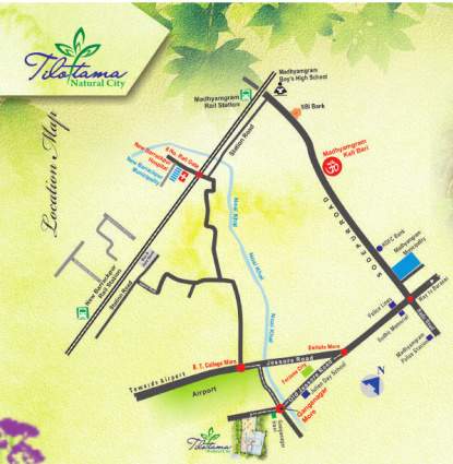  natural city phase i Location Plan