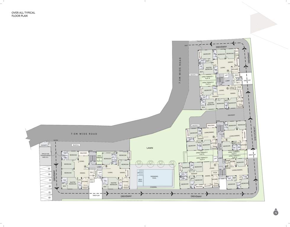  windsor park Cluster Plan