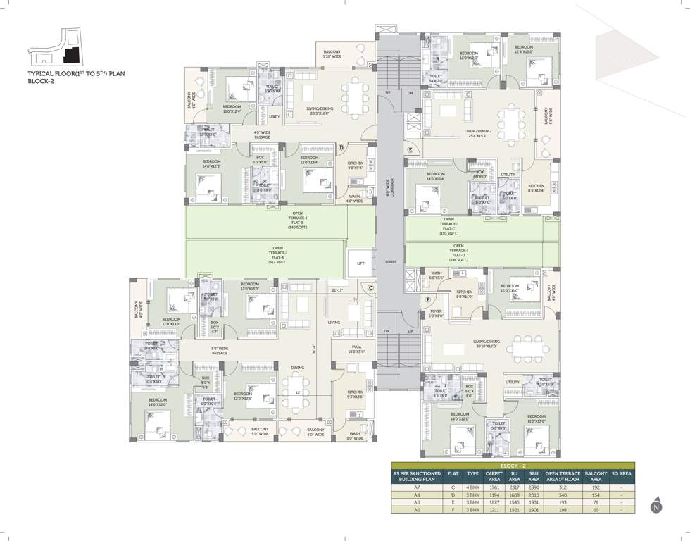  windsor park Cluster Plan