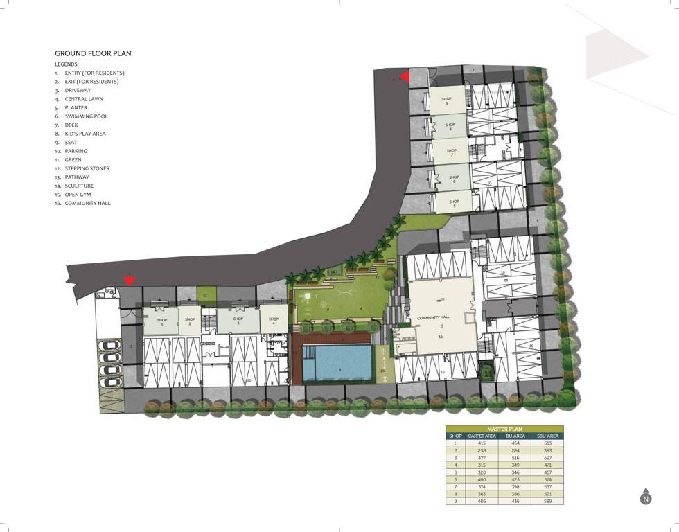  windsor park Layout Plan