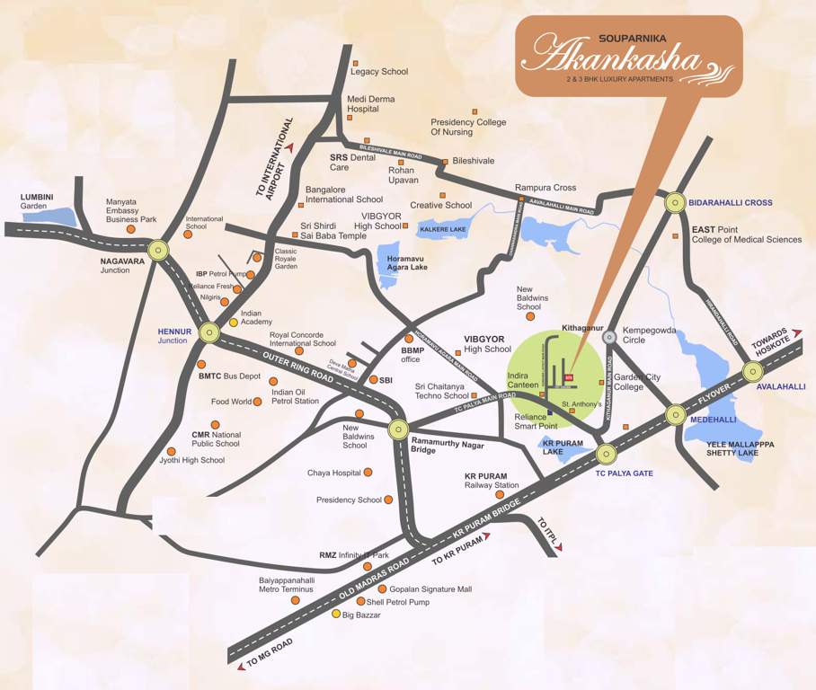  akankasha Location Plan