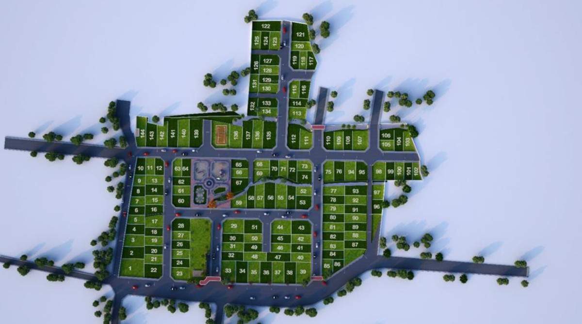  smk arunachala residential park Layout Plan