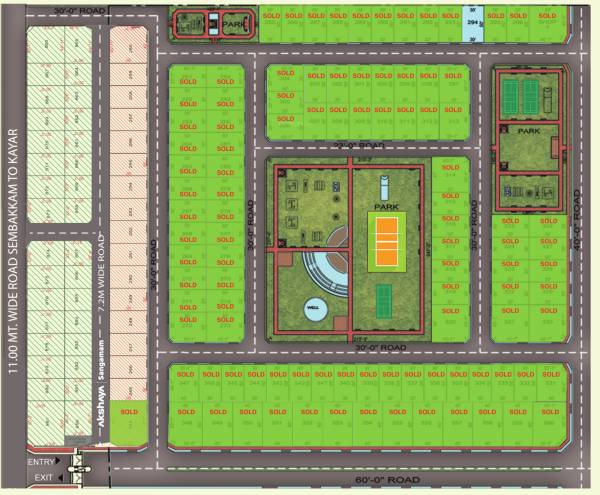 sangamam Layout Plan