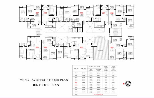  divine-garden-phase-ii Wing A7 Cluster Plan