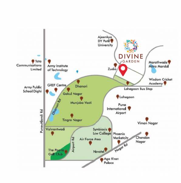  divine-garden-phase-ii Location Plan