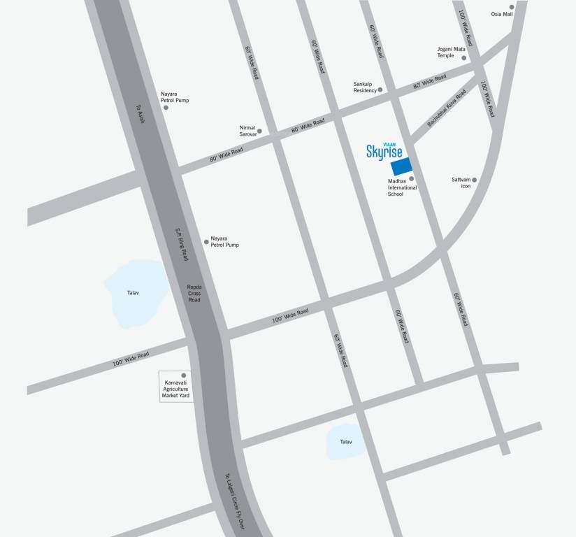  viaan skyrise Location Plan