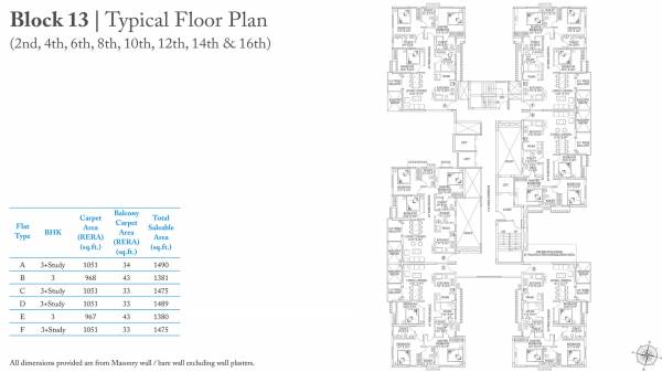  southwinds Tower 1 Cluster Plan