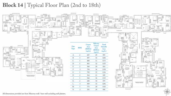  southwinds Tower 1 Cluster Plan