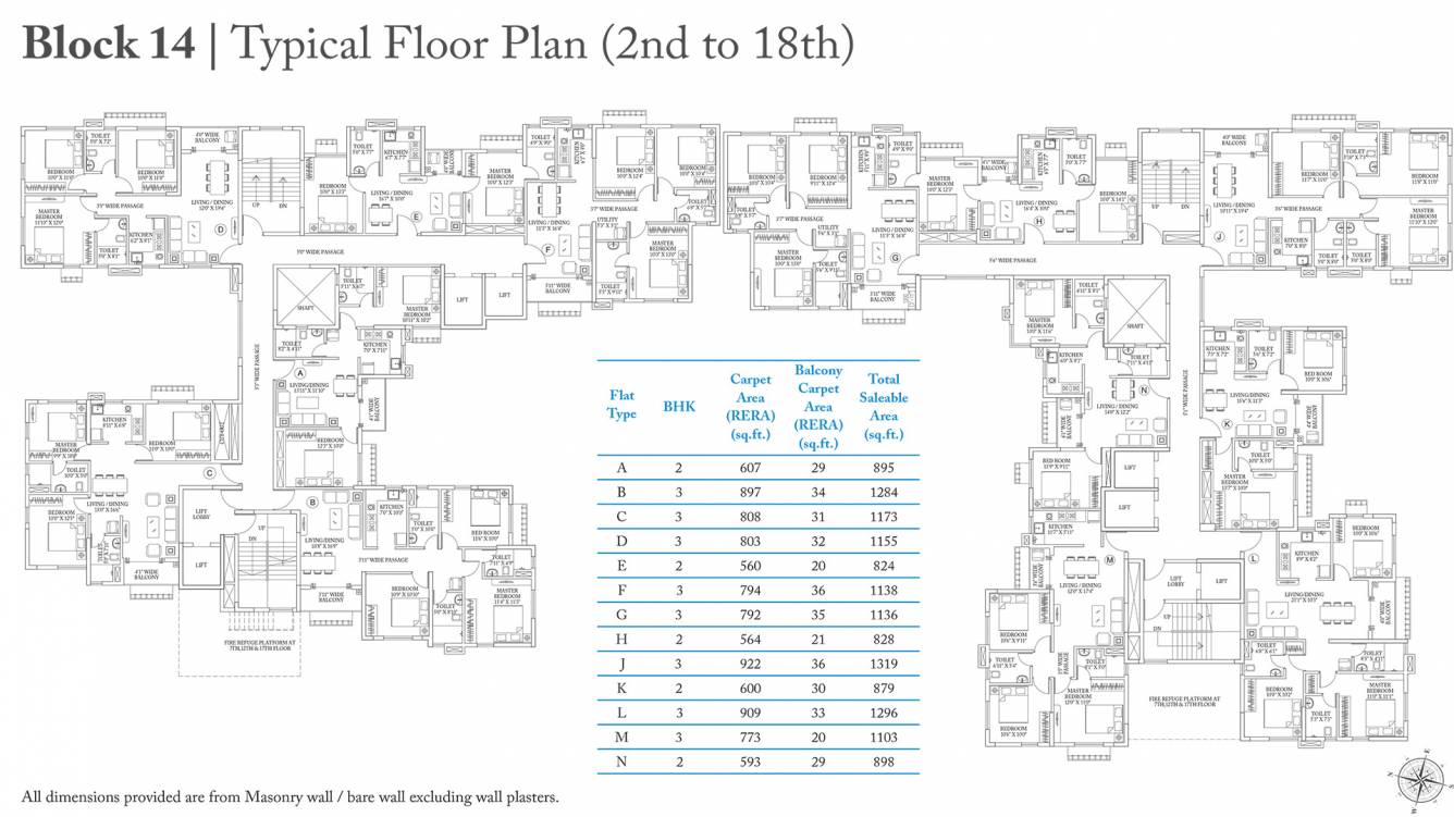  southwinds Tower 1 Cluster Plan