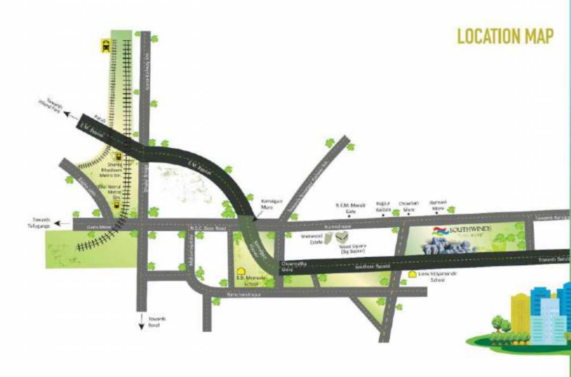  southwinds Location Plan
