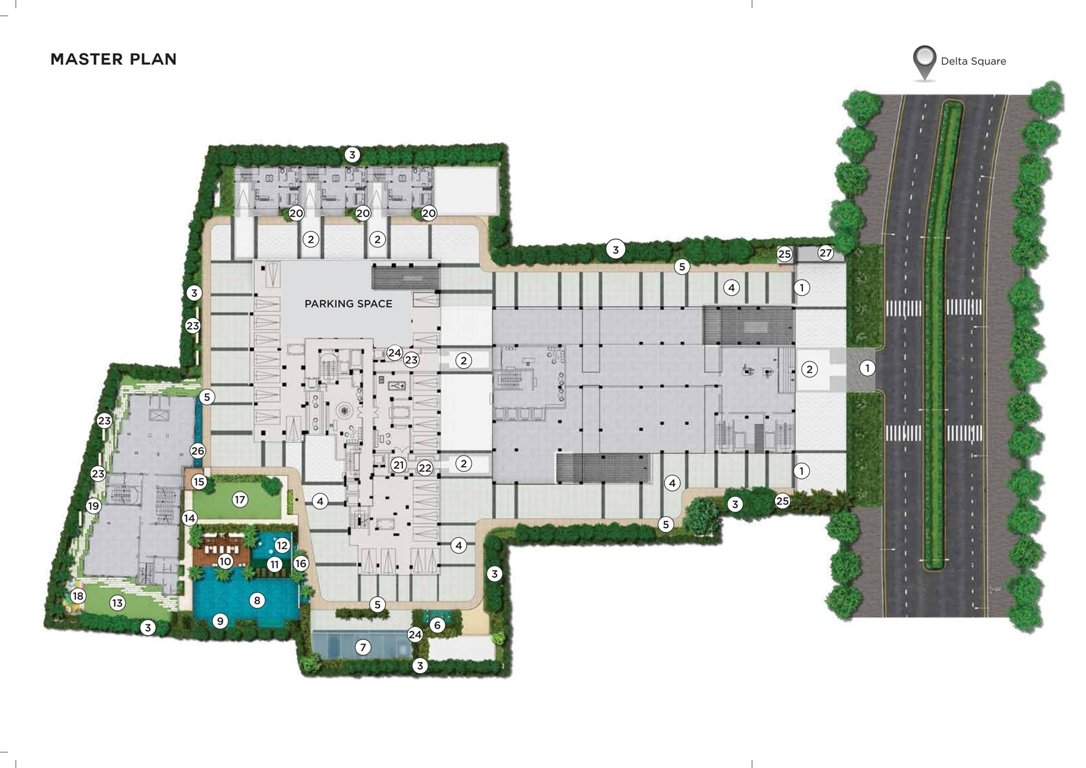  hp square Master Plan