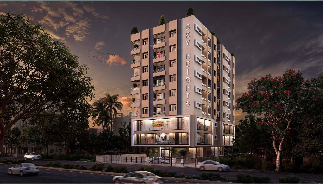  sky heights Elevation