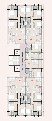  sunrise-elegance Sunrise Elegance Cluster Plan from 1st to 6th Floor