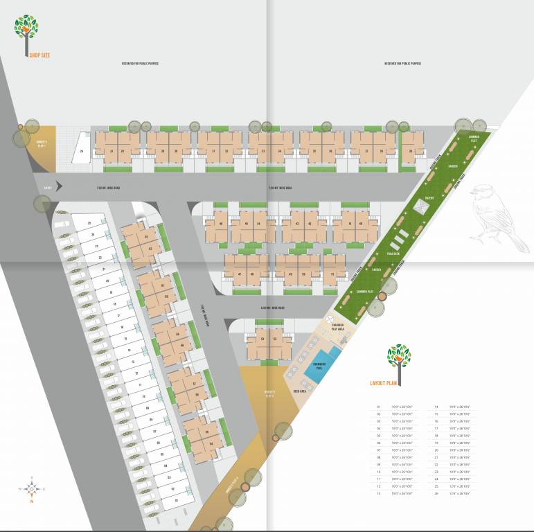 aarana luxuria Master Plan