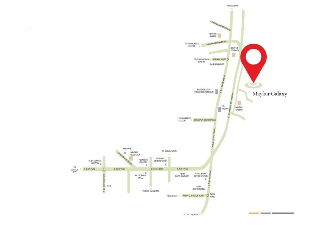  galaxy Location Plan