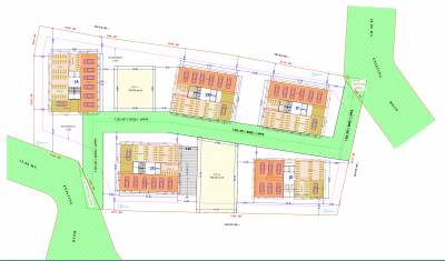 Block A,B,C,D And E Cluster Plan For Ground Floor unity Block A,B,C,D And E Cluster Plan For Ground Floor