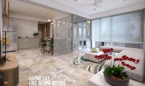  meera-bellevue Living Area