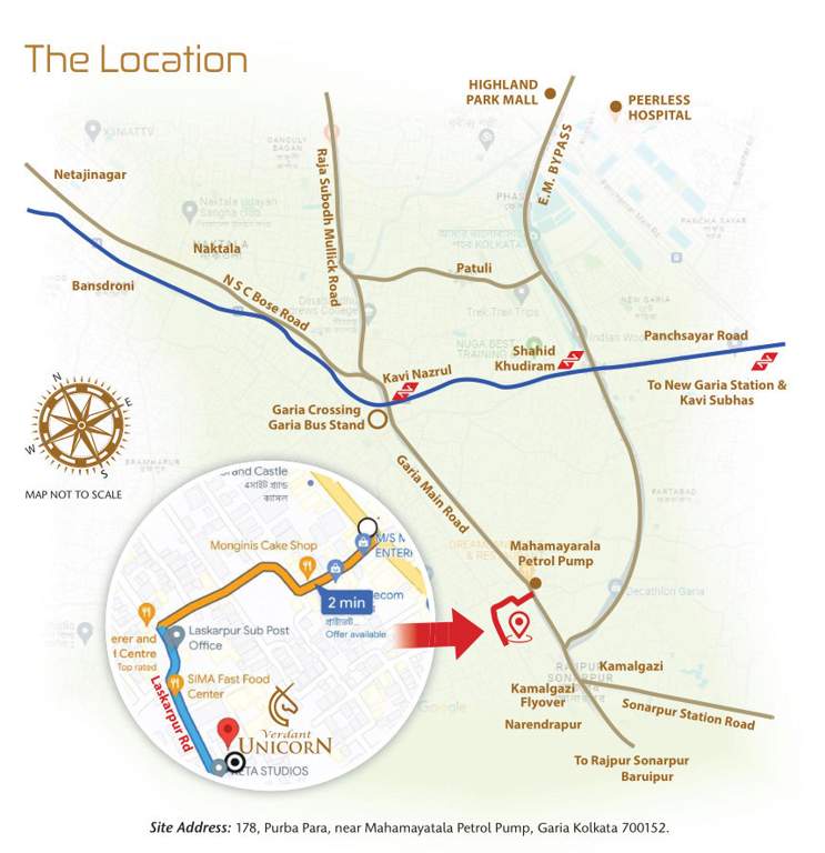  unicorn Location Plan