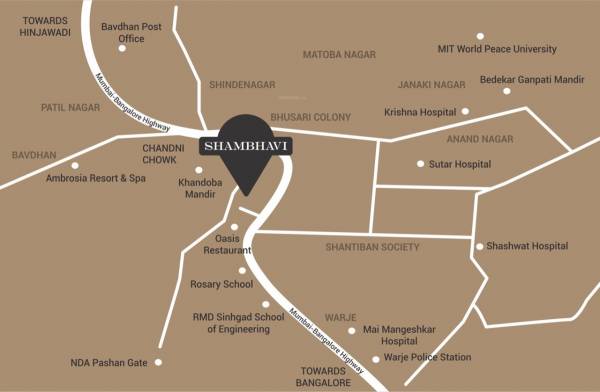  shambhavi Location Plan