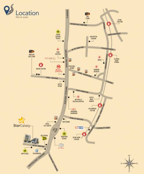 Location Plan star-galaxy-1-phase-ii Location Plan