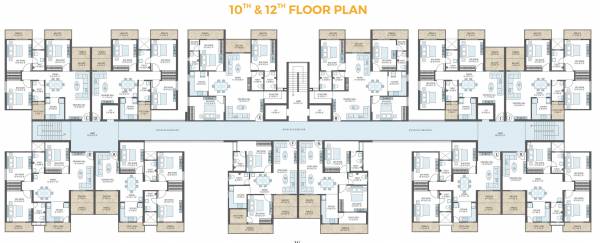  platinum Platinum Cluster Plan from 10th and 12th Floor
